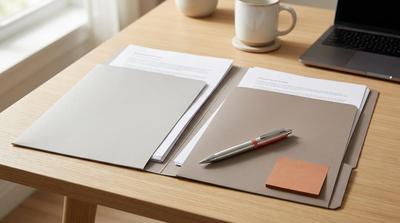 Two loan documents side by side on a desk, representing the decision of whether to refinance student loans.